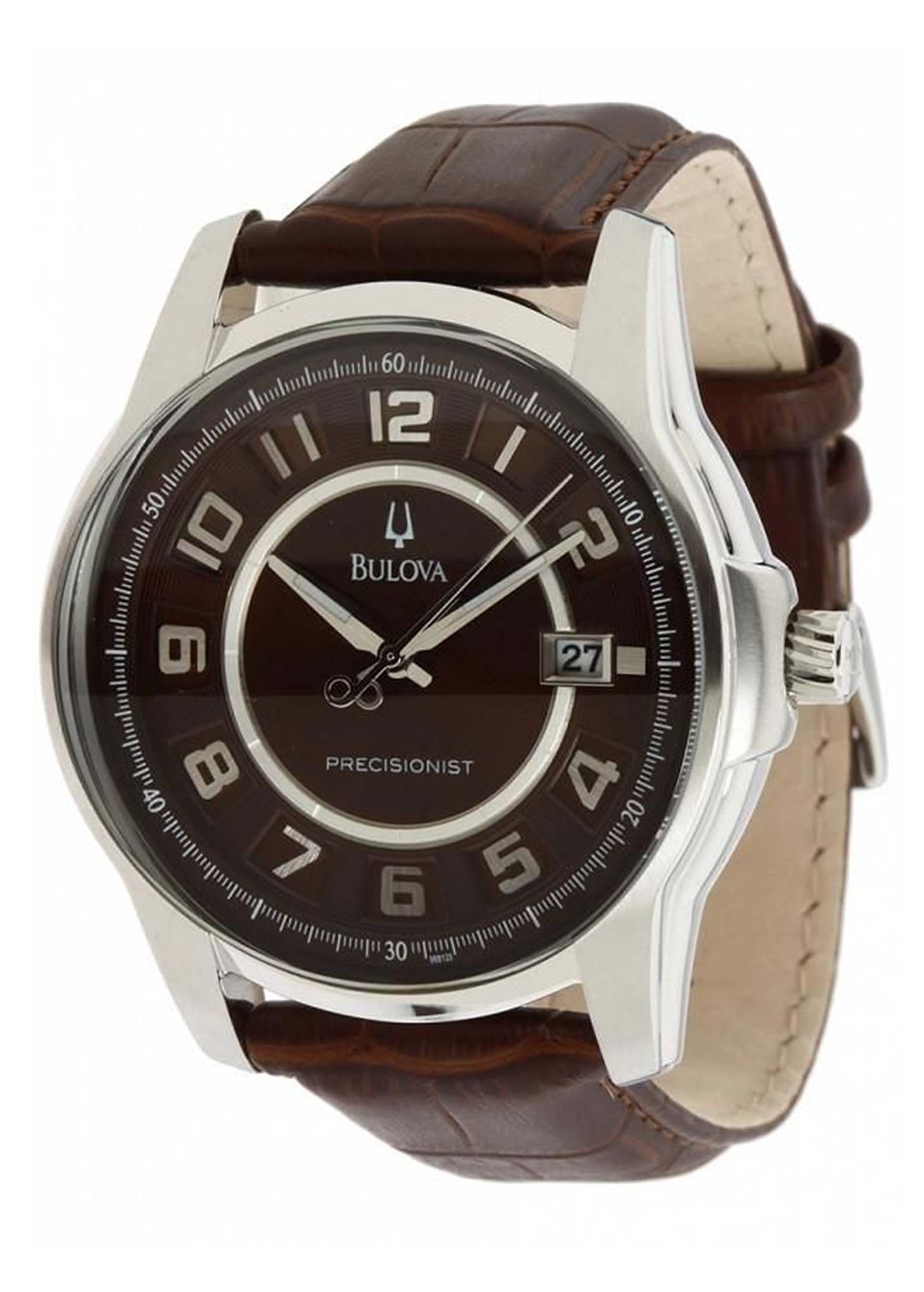 Precisionist Brown Dial Men's Watch 96B128 Image