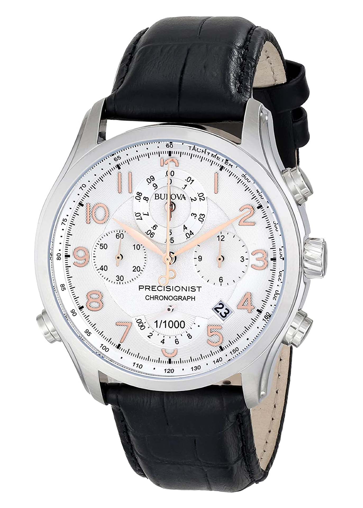 Precisionist Chronograph White Dial Men's Watch 96B182 Image