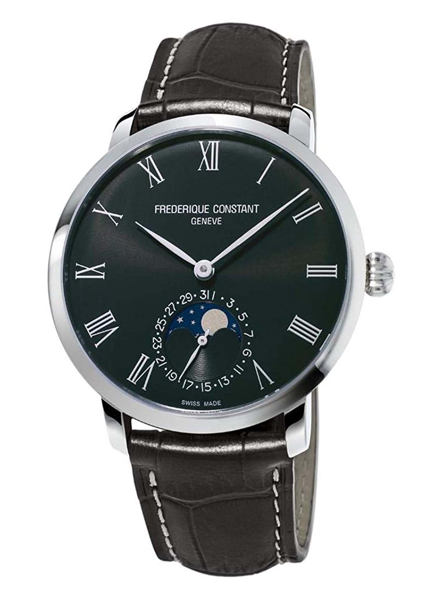 Moonphase Automatic Black Dial Watch FC-705GR4S6 Image