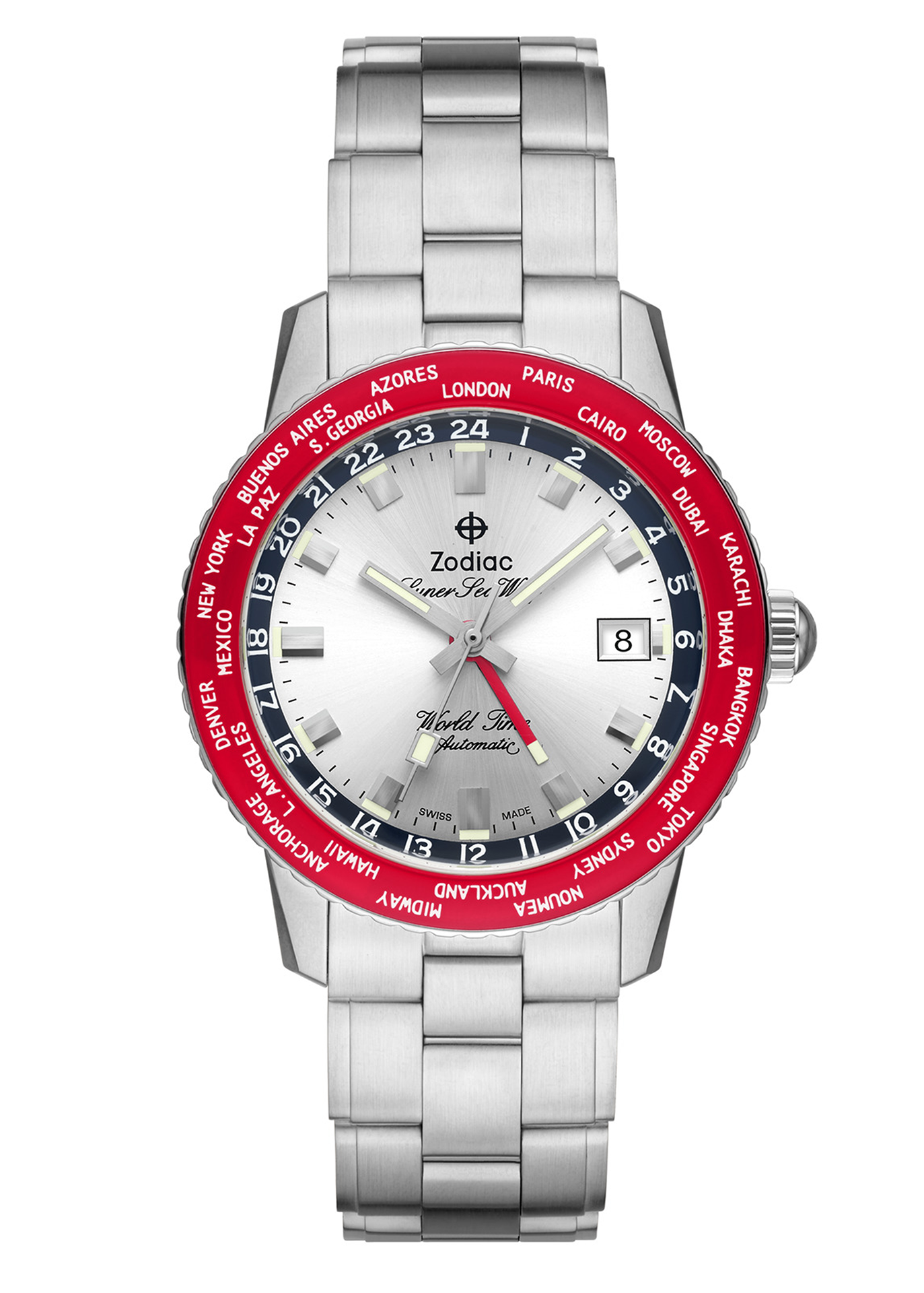 Limited Edition Super Sea Wolf World Time ZO9410 Image