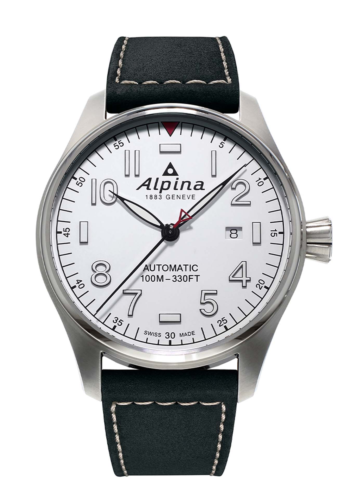 Startimer Pilot Automatic White Dial Men's Watch AL-525S4S6 Image