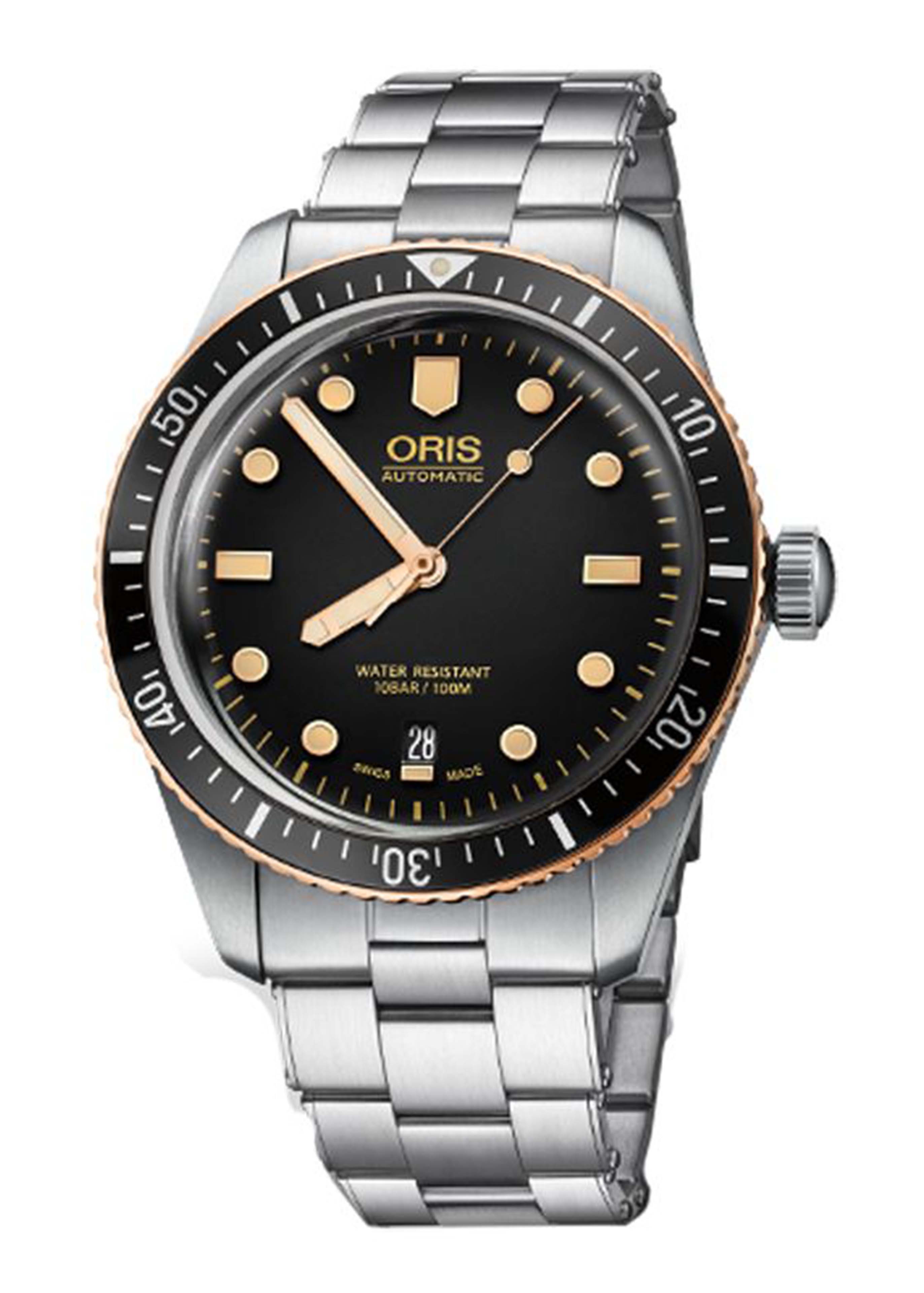 Oris Divers Sixty-five Textile Strap Watch Image