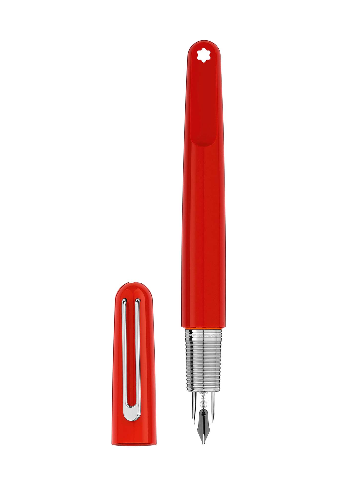 (Montblanc M)RED Fountain Pen 117600 Image