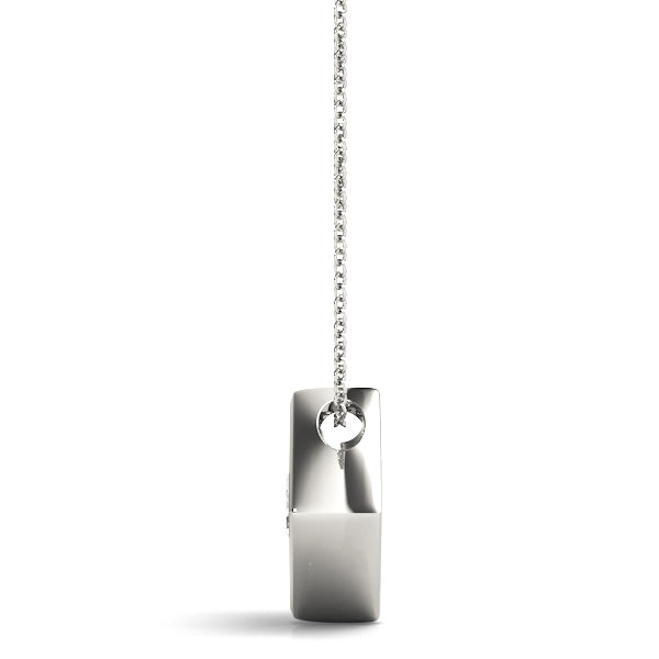 1 CT Lab Diamond Solitaire Pendant