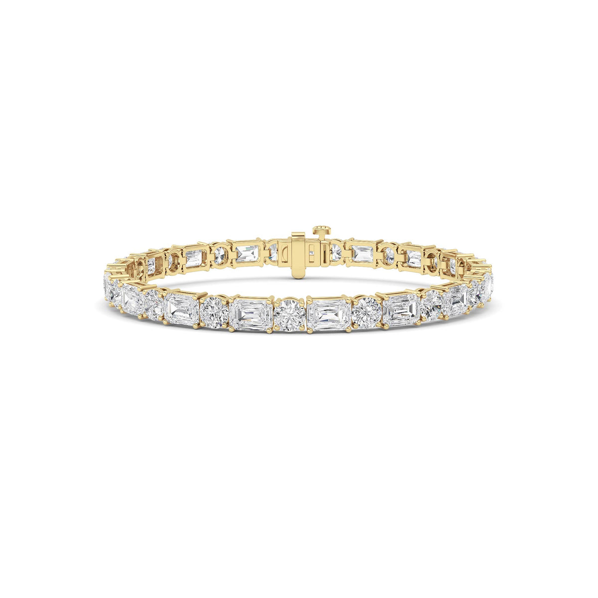 Emerald Lab Grown Diamond (F/VS ) Bracelet Bracelet in 14K Gold