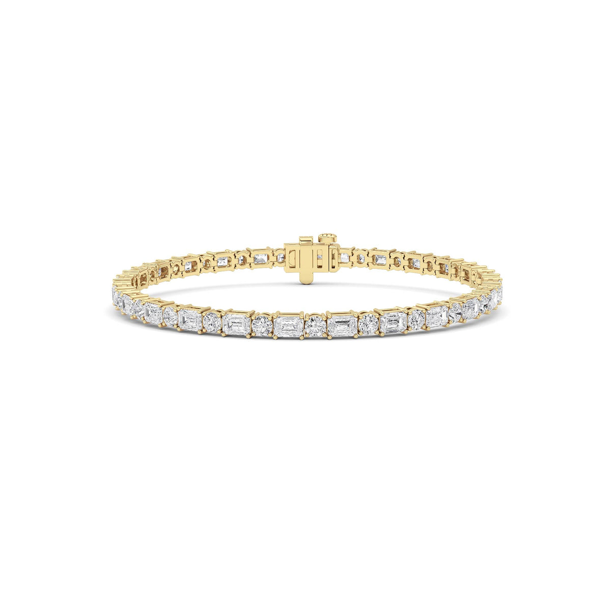 Emerald Lab Grown Diamond (F/VS ) Bracelet Bracelet in 14K Gold