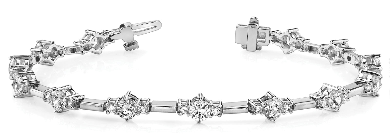 Lab Diamond Multi-Stone Fashion Bracelet