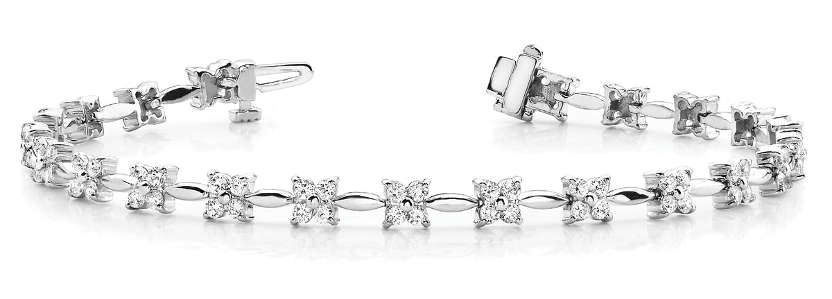 Premium Lab Diamond Tennis Bracelet