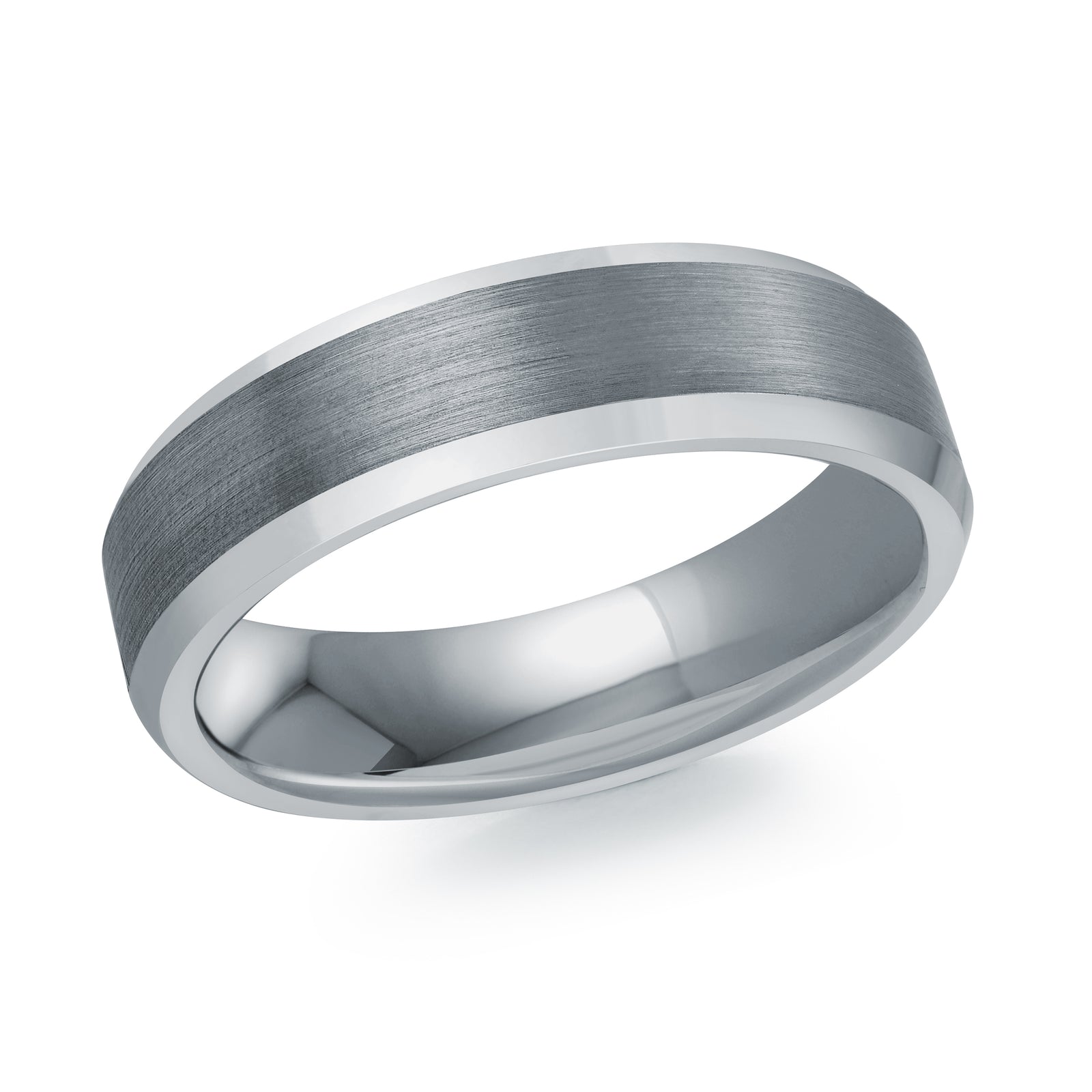 6mm Grey Tantalum Band