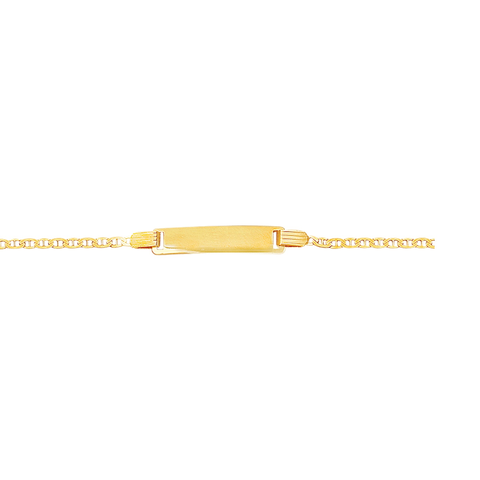 14K Gold Childrens Mariner ID Bracelet