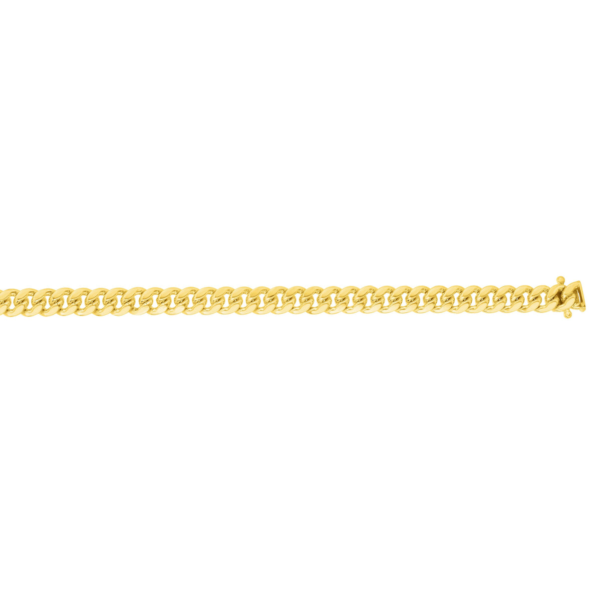14K Gold 22"" 3.9mm Classic Miami Cuban